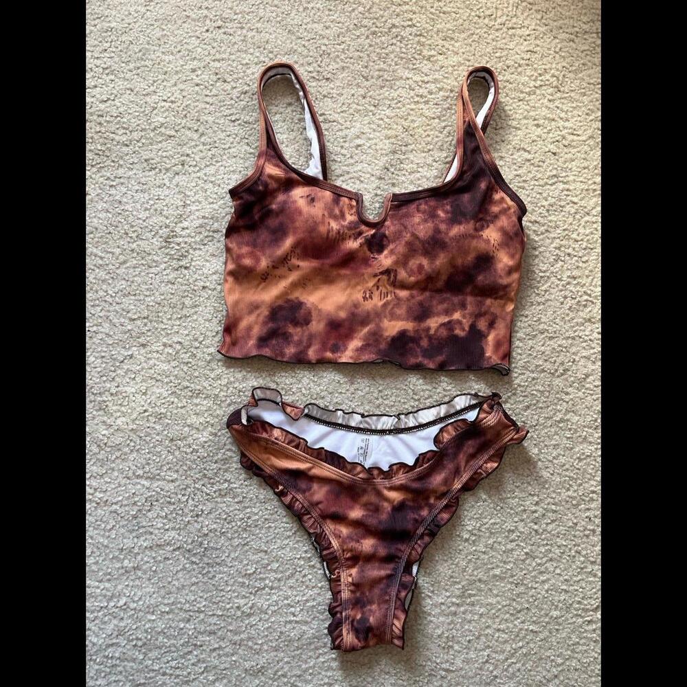 Women's Tie-Dye Bikini Set